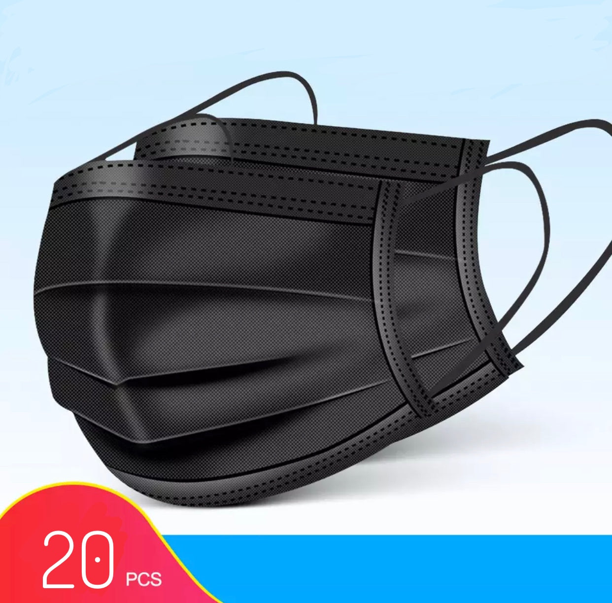 Face masks 20 pack