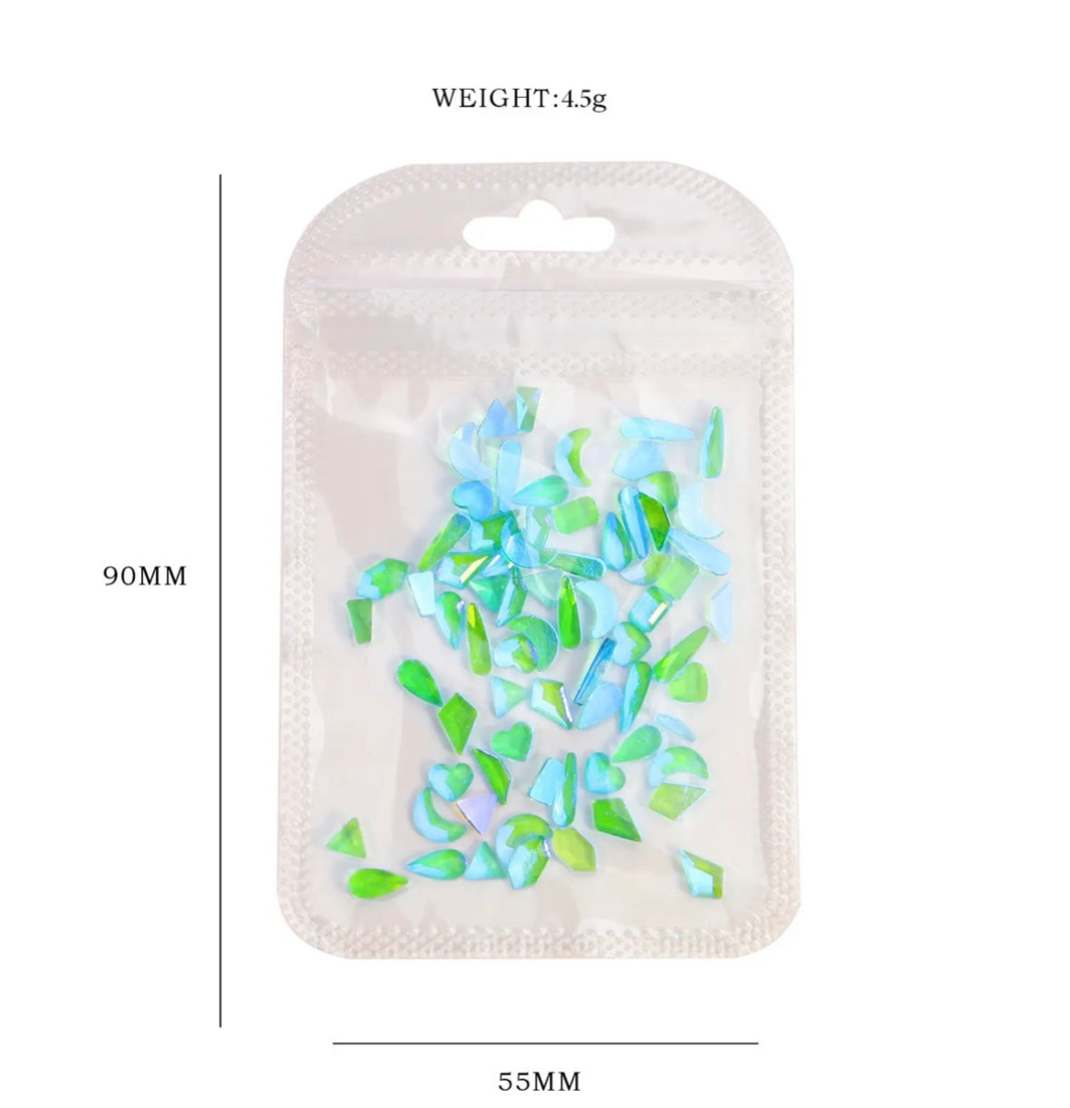 NEW rainbow aurora rhinestone