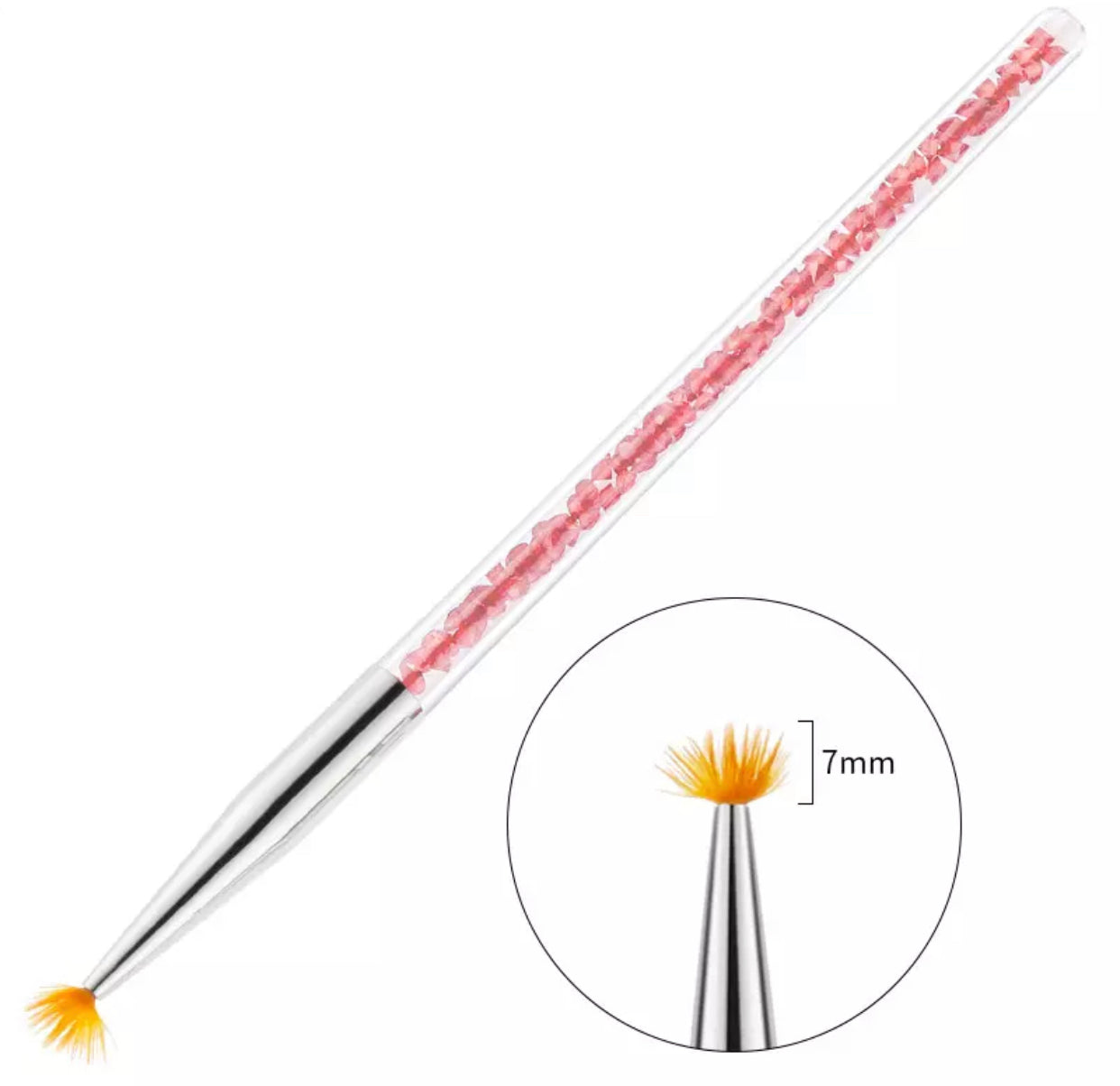 Mini fan brush