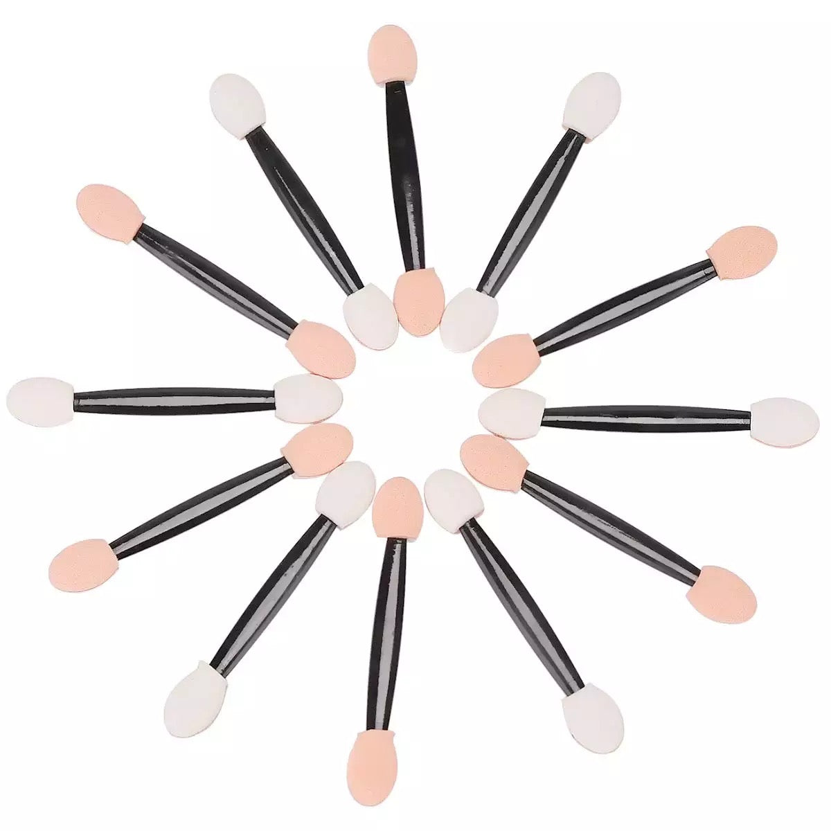 Double end sponge chrome applicator