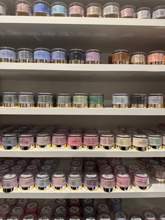 69 coloured acrylic powders