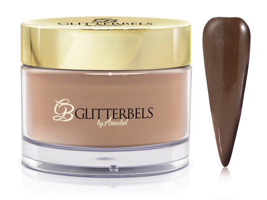 Glitterbels Acrylic Powder 28g -  Hot chocolate